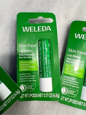 4 for $25 Weleda Skin Food Lip Balm